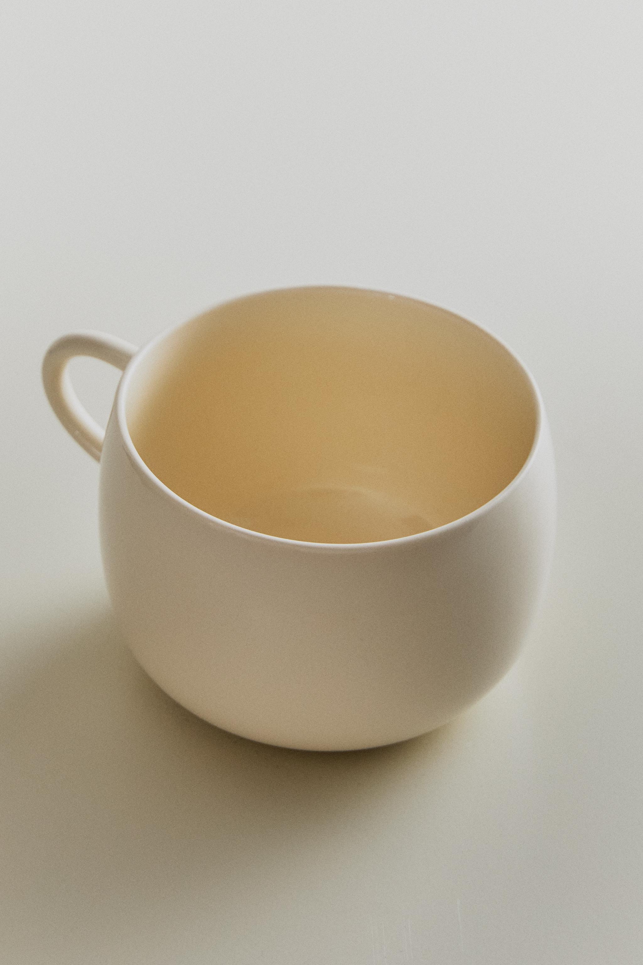 PLAIN STONEWARE DEEP MUG